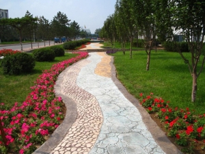 印花及透水地坪