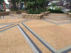 印花及透水地坪